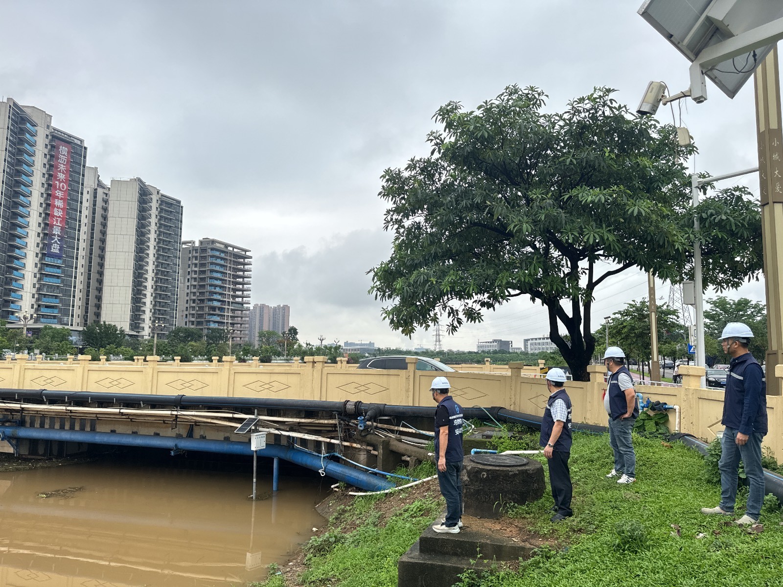 各级单位开展防汛及安全生产风险隐患排查隐患排查 (2).JPG